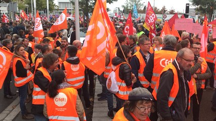Forte mobilisation contre la réforme du travail