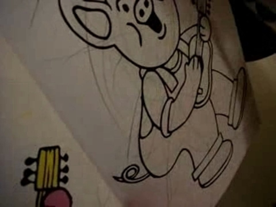 Coloriage de cochon !
