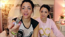 Niki and Gabi Beauty Blindfolded Makeup Challenge   Outfit Challenge!