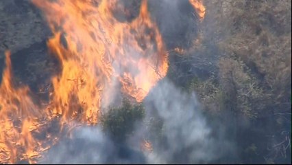 California wildfires: Homes and hospitals evacuated