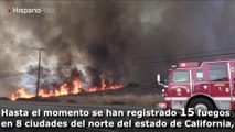 Incendios en California dejan 10 muertos y 1.500 casas destruidas