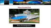 How Much Does It Cost To Build A Pool Installation