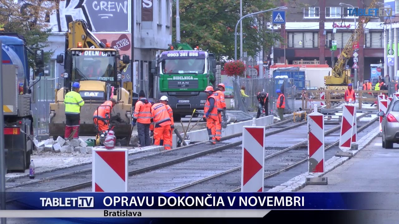 Trať na Špitálskej ulici v Bratislave dokončia bez plánovanej zastávky