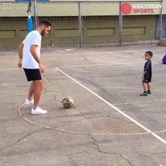 Casual Soccer Trick Shot