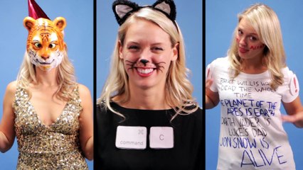 Insanely Clever Last-Minute Halloween Costumes