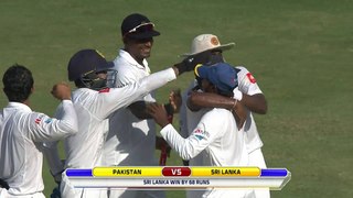 Pakistan vs srilanka 2nd test 5th day highlights 2017