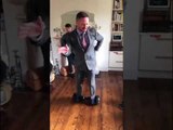 Conor McGregor's Coach Gets a Little Too Confident on Hoverboard