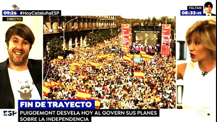 Formidable repaso de Rojo, Castillón y Cayetano a un separatista encantado de conocerse: "¡Quita esa sonrisa cínica!"