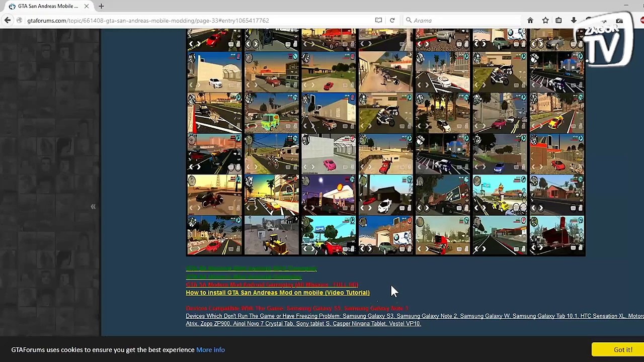 How to install GTA San Andreas Modern Mod 2016 on mobile (New Version)