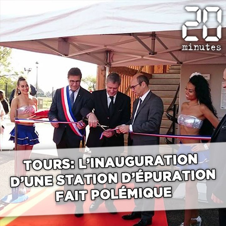 Tours: L’inauguration d’une station d’épuration fait scandale sur les réseaux