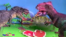 Videos de Dinosaurios para niños - Las Mejores Luchas de Dinosaurios de juguete #4 ToysForKidsHD