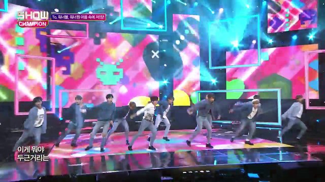 Wanna One - Wanna Be ( Show Champion )