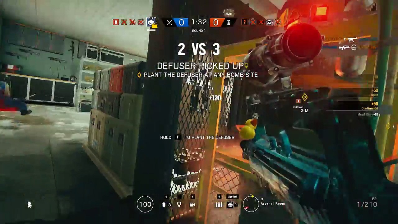 JUMP HERE for AMAZING FLANK - Rainbow Six Siege