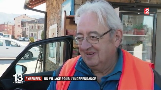Pyrénées : un village pour l'indépendance de la Catalogne