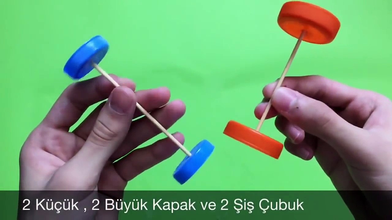 Basit Elektrikli Araba Yapımı (Simple Electric Car Construction)