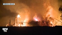 Les images impressionnantes des incendies cette nuit en Californie