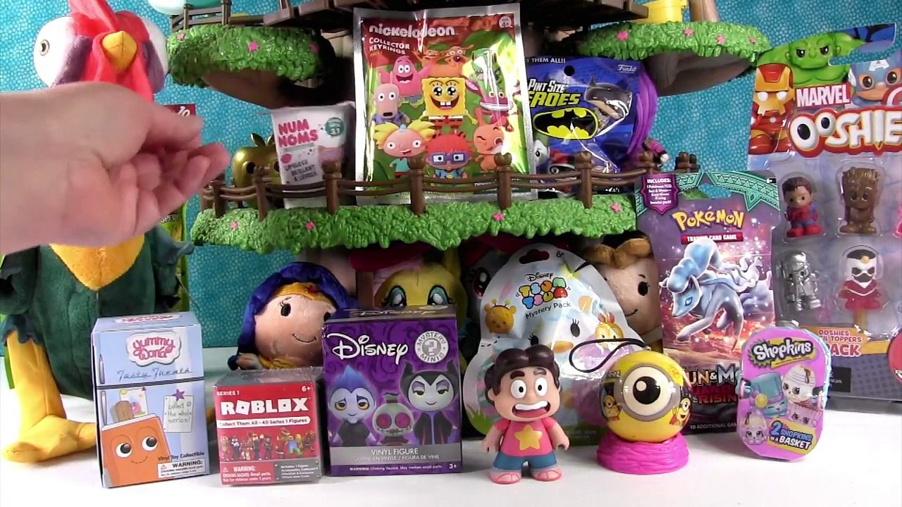 Blind Bag Treehouse #113 Unboxing | Minions Disney Hatchimals Shopkins Trolls | PSToyReviews