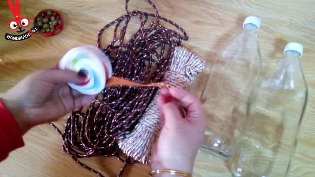 DIY Home Decor - How to Make Decorative Glass Bottles - Recycling Ideas + Tutorial