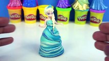 Frozen Elsa Chocolate Castle Surprise DIY Disney Princess Kinetic Sand Shopkins Peppa Pig