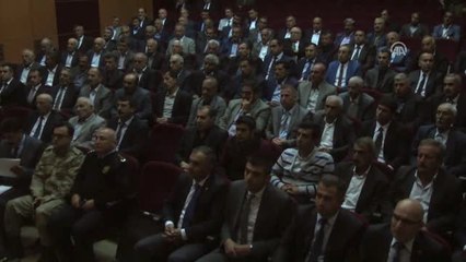 Vali Toprak, Muhtarlarla Bir Araya Geldi