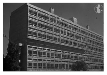Inauguration de la Cité radieuse de Le Corbusier à Marseille