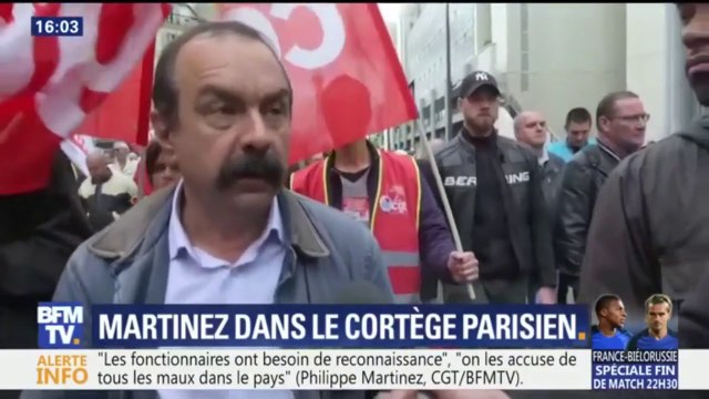 Martinez : Qu'on arrête de dire que les fonctionnaires sont des fainéants