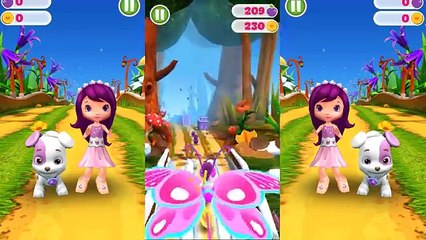 Strawberry Shortcake Berry Rush Plum Pudding with DOG Gameplay makeover for kid. Ep.32