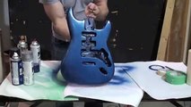 How to paint your guitar with spray cans