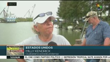 Huracán Nate se degrada a depresión tropical tras arribar a EE.UU.
