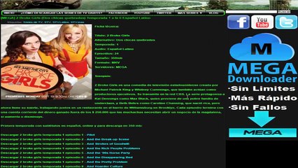(MEGA) 2 Broke Girls (Dos chicas quebradas) Temporada 1 a la 6 Español Latino
