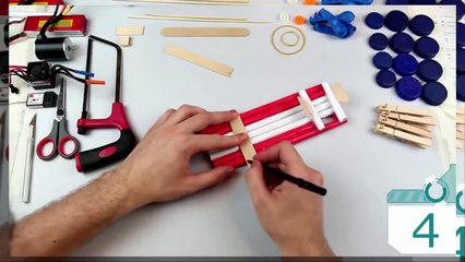 Cách làm một chiếc xe đồ chơi bằng giấy, thật đơn giản