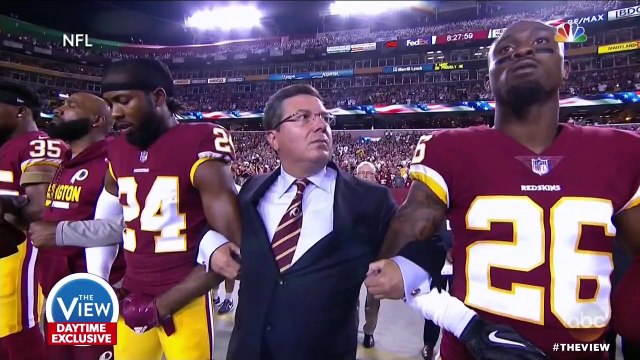Watch NFL protester explain how Trump helped promote the protest