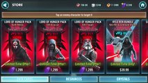Star Wars: Galaxy Of Heroes - Darth Nihilus Unlocked Pack Prices lol