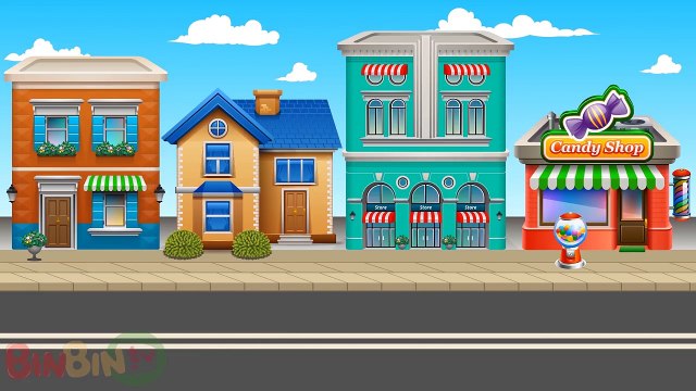 Good vs Evil | Bulldozer Battles | Scary Construction Vehicles | Videos for Children | BinBin Tv