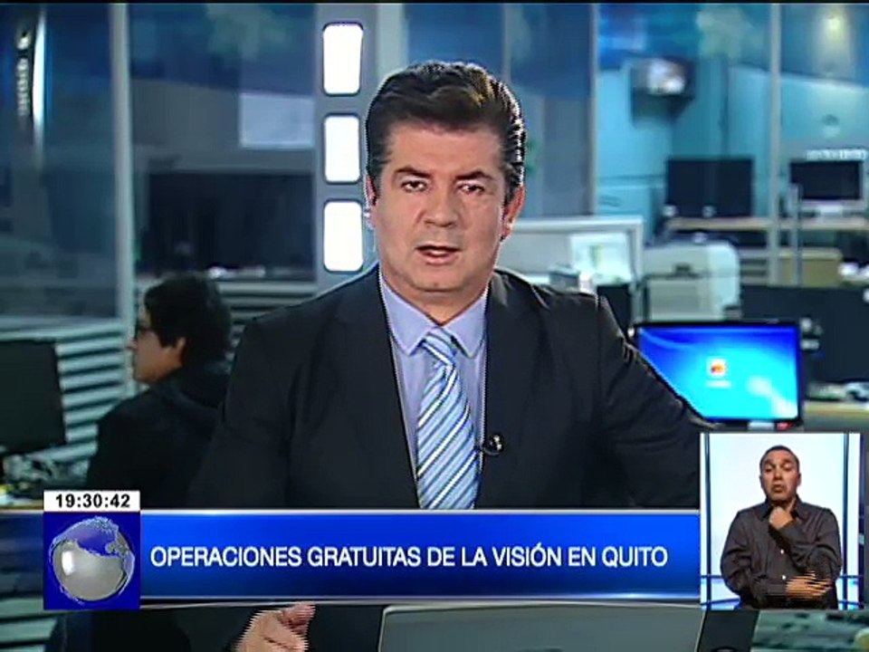 Operaciones gratuitas de la visión en Quito