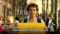 Catalan referendum- Yes or No_ - BBC News