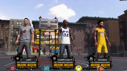 PS4 NBA 2K18 PLAYGROUND A CLOSE FINISH !