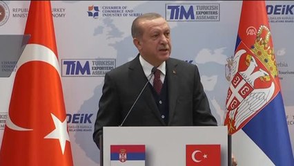 Cumhurbaşkanı Erdoğan: "Duble Yolların Sırbistan'a Kazandırılması, Sırbistan'ın Sınıf Atlamasını...