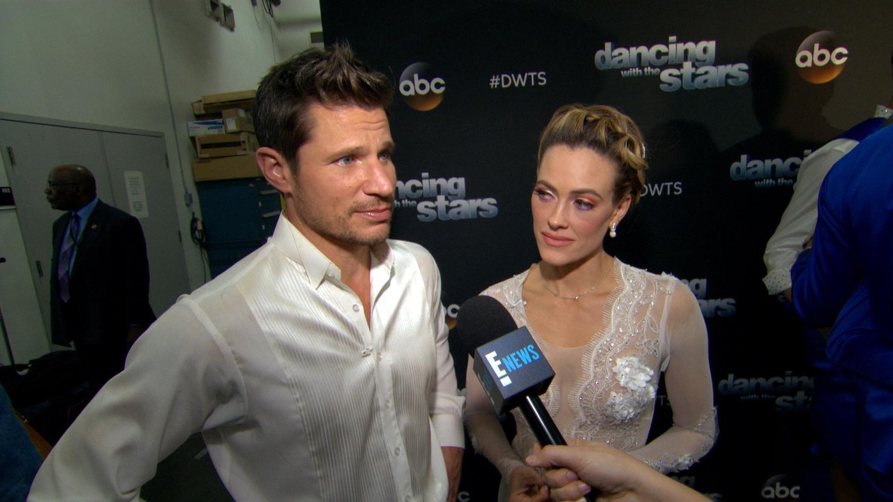 Nick Lachey & Peta Murgatroyd Talk "Emotional" "DWTS" Dance
