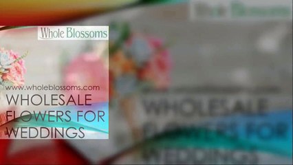 Wholesale Flowers for Weddings - www.wholeblossoms.com