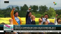 Arrancan en Japón las campañas para elección del 22-O