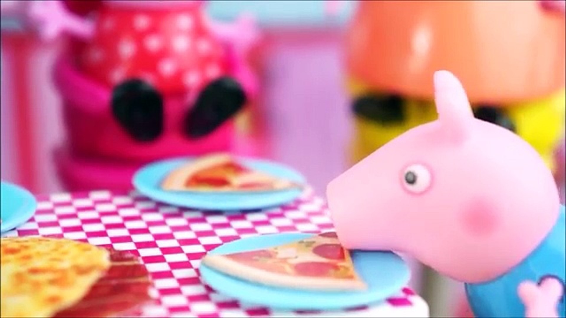 PIG GEORGE DA FAMÍLIA PEPPA PIG COM DOR DE BARRIGA COMPLETO EM PORTUGUES