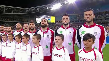 تقرير بين سبورت عن هزيمة سوريا أمام أستراليا 1-2 و تأهل أستراليا إلى الملحق العالمي 10-10-2017