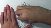 How To Draw Gohan Super Saiyan 2 - Step By Step Tutorial