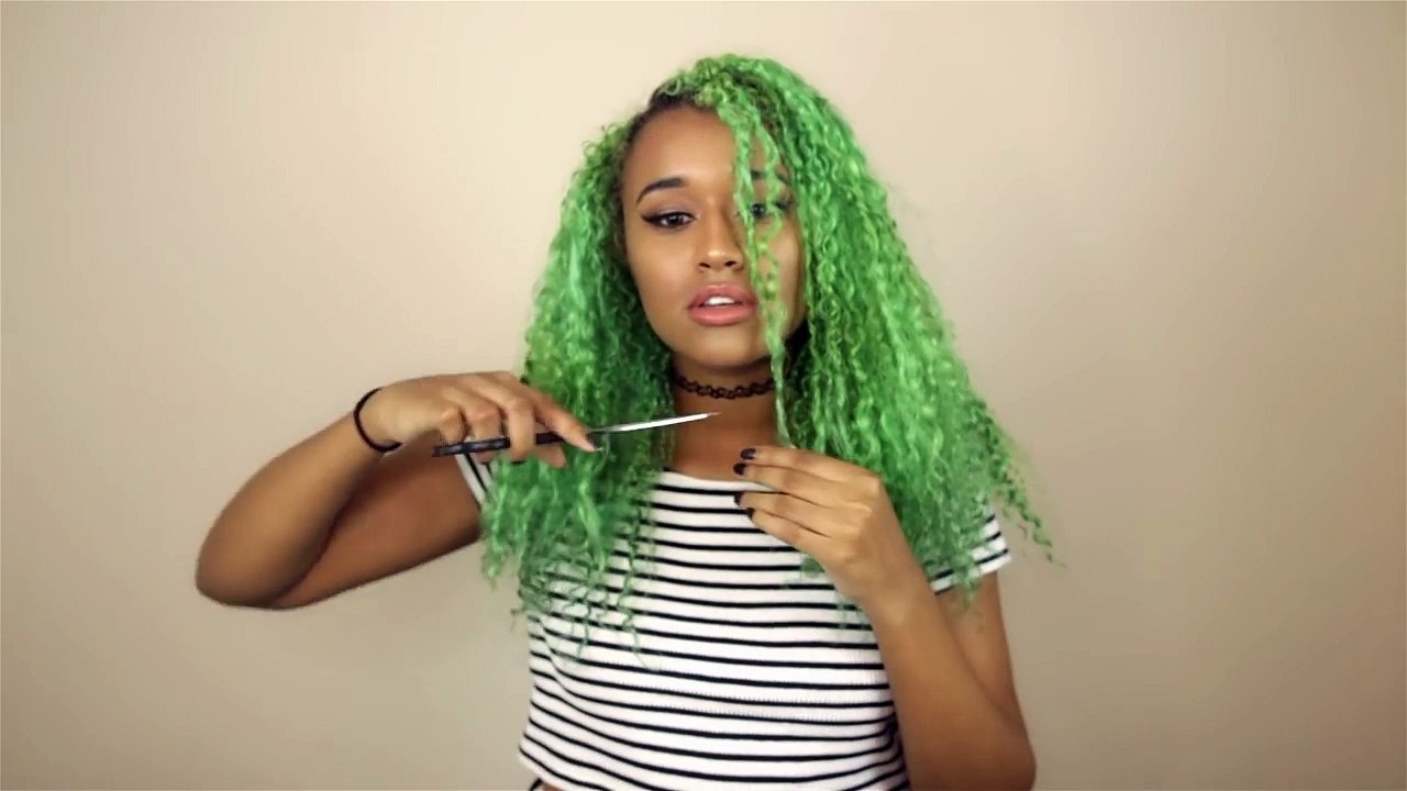 How I Cut My Curly Hair - SPONTANEOUS 4am Haircut! | Curly Hair Tutorial