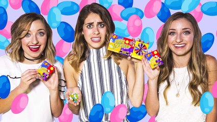 Brooklyn and Bailey Take The Jelly Bean Challenge