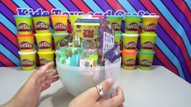 Giant Minion Play Doh Surprise Egg with Minions Surprise Blind Packs Peppa Pig Stamper Set and more