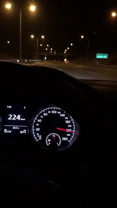 Top Speed 248 kmh  1.6 TDI Golf 7 Big Turbo  Rsa Motorsports (Ecu Chiptuning) Autobahn