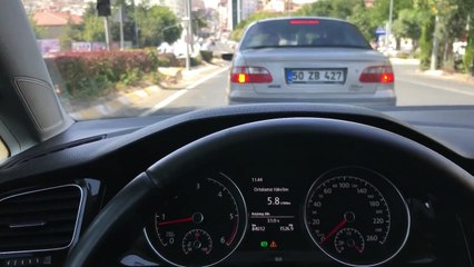 Top Speed (255kmh) Golf 7 1.6 TDI Big Turbo Fuel Consumption (265km  4.6lt100km) Yakıt Tüketimi