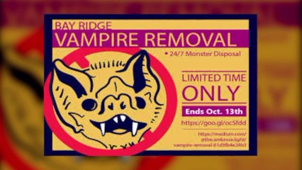 Vampire Removal Services Advertised in Brooklyn